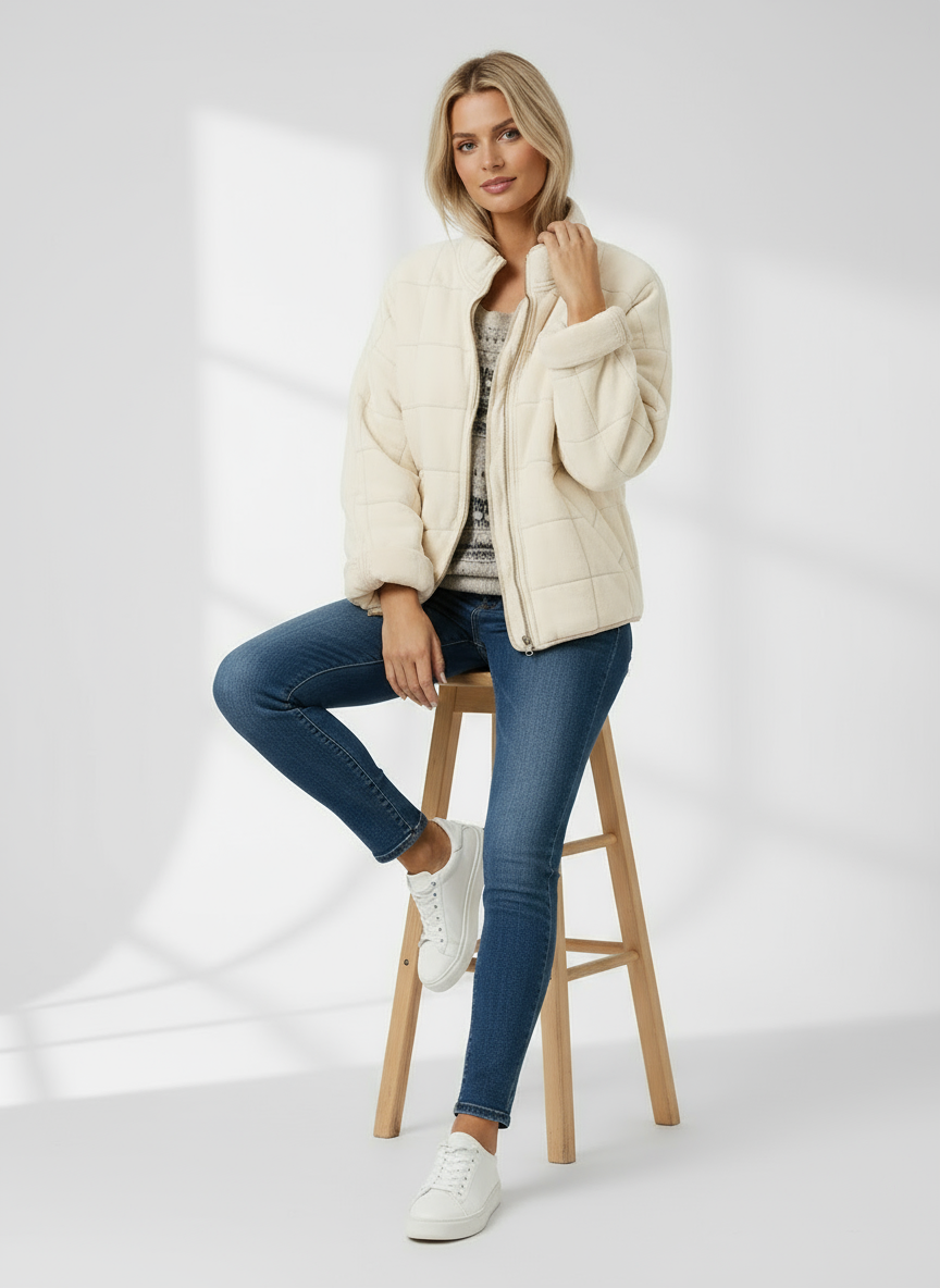 Gesteppter Damenmantel für Frauen