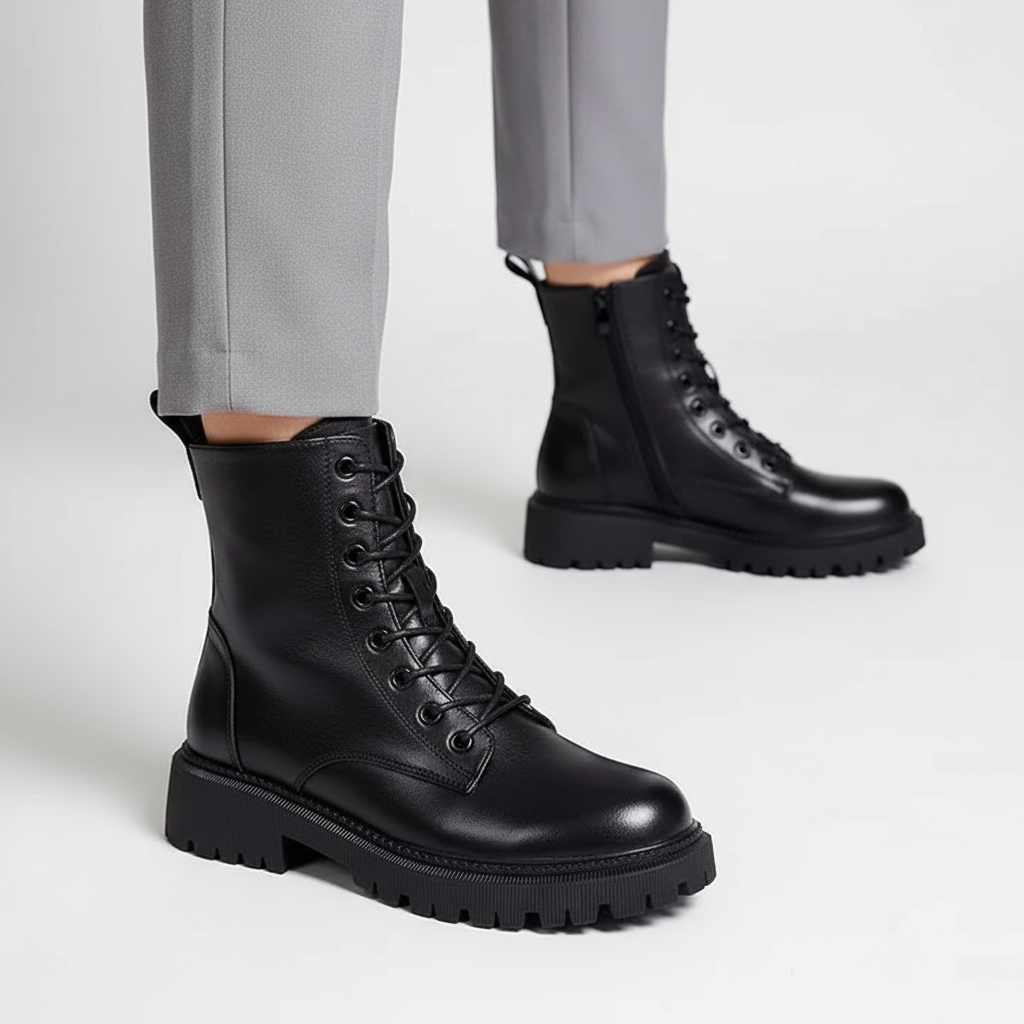 Leder Stiefel für Frauen