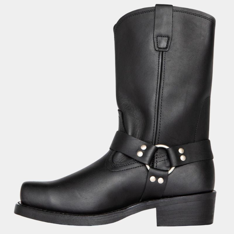 Leder Bikerstiefel für Damen