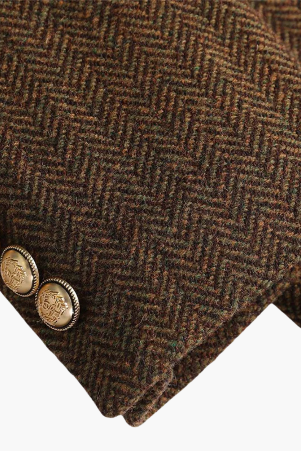 Herringbone Pattern Blazer for Women